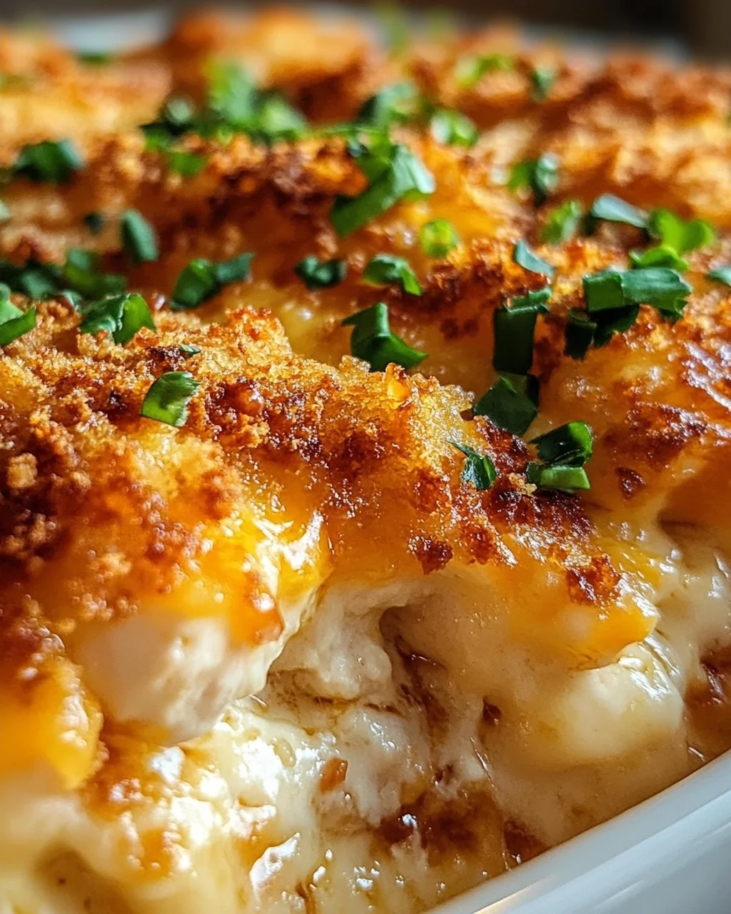 Bang Bang Hähnchen Auflauf