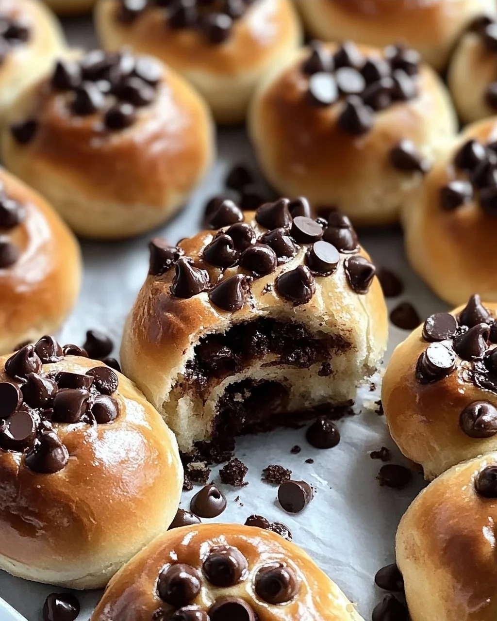 Blitz-Minuten Schoko Brötchen
