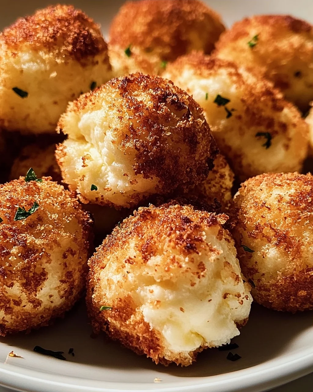 Blumenkohl Mozzarella Bällchen – Leckeres vegetarisches Rezept!
