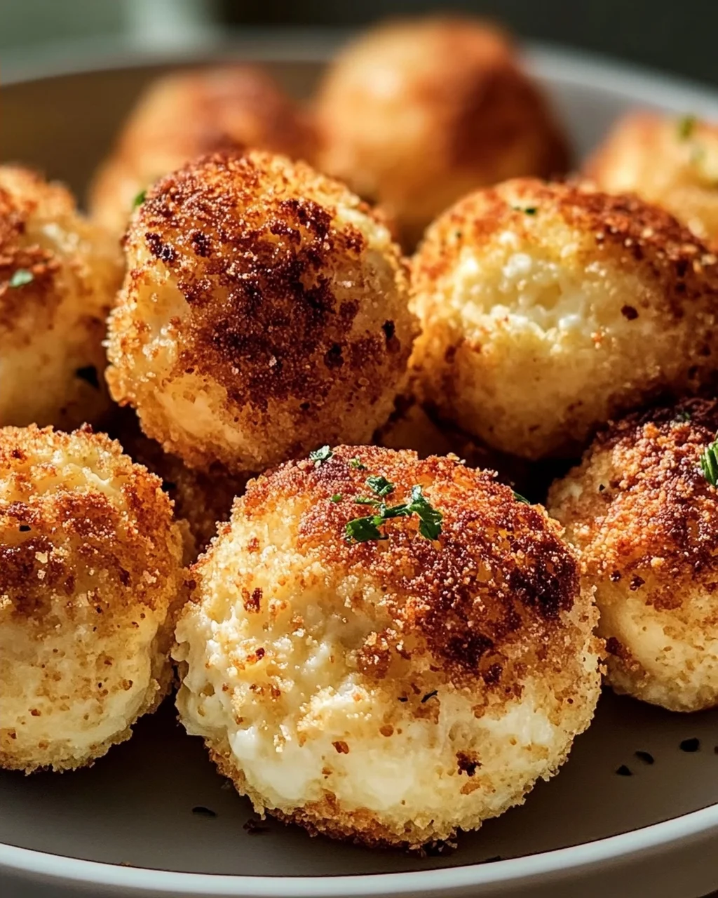 Blumenkohl Mozzarella Bällchen – Leckeres vegetarisches Rezept!