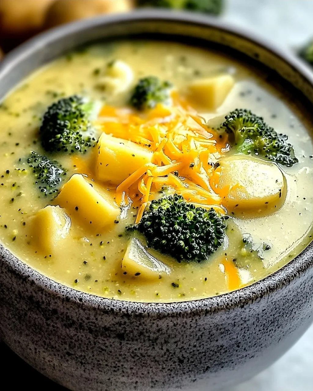 Brokkoli Kartoffel Käse Suppe für Wohlfühlmomente