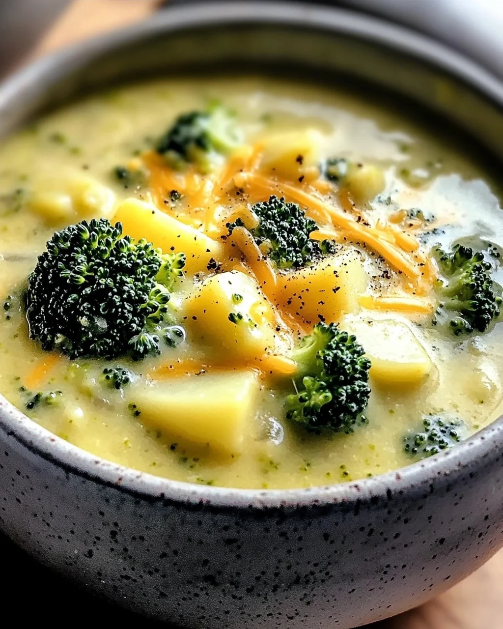 Brokkoli Kartoffel Käse Suppe für Wohlfühlmomente