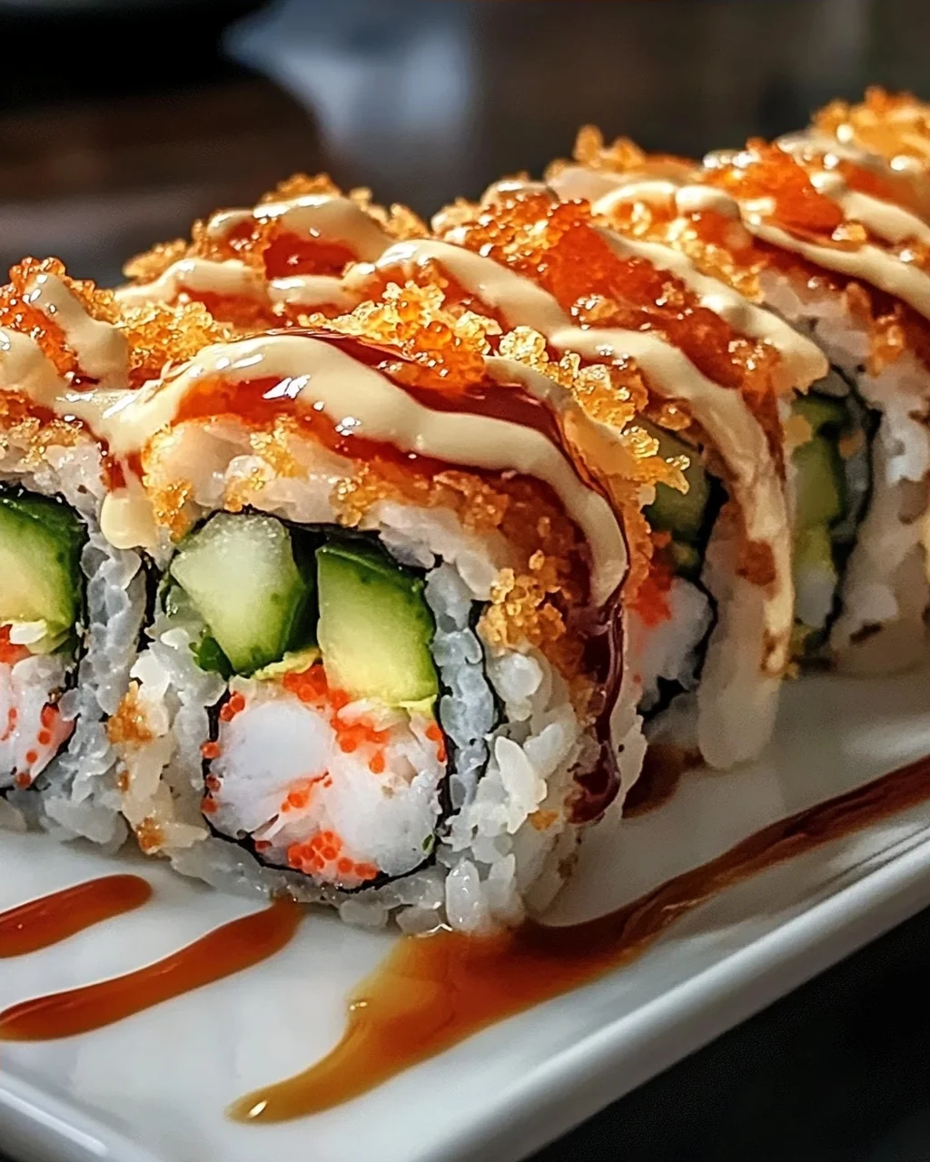 California Crunch Roll Sushi ganz einfach machen