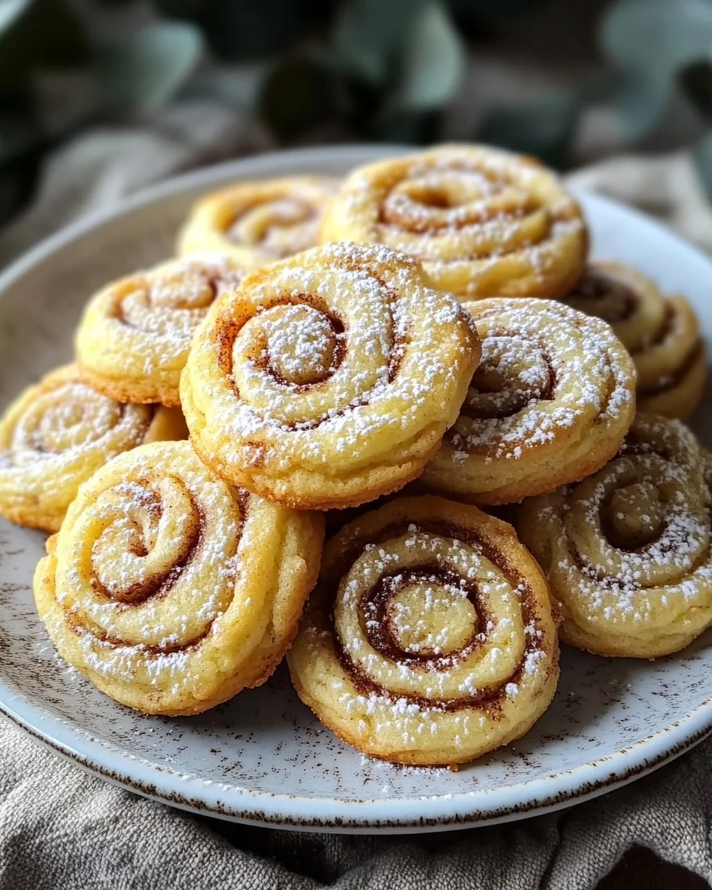 Cinnamon Roll Cookies - Zimtschnecken-Plätzchen