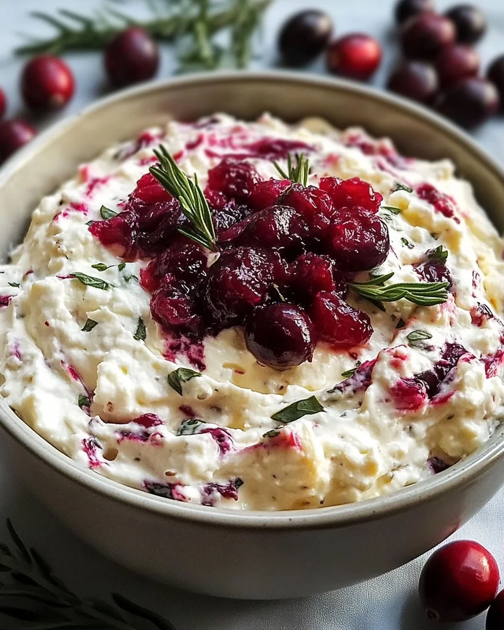 Cranberry Whipped Feta Dip: Festlicher Rezept-Hit!