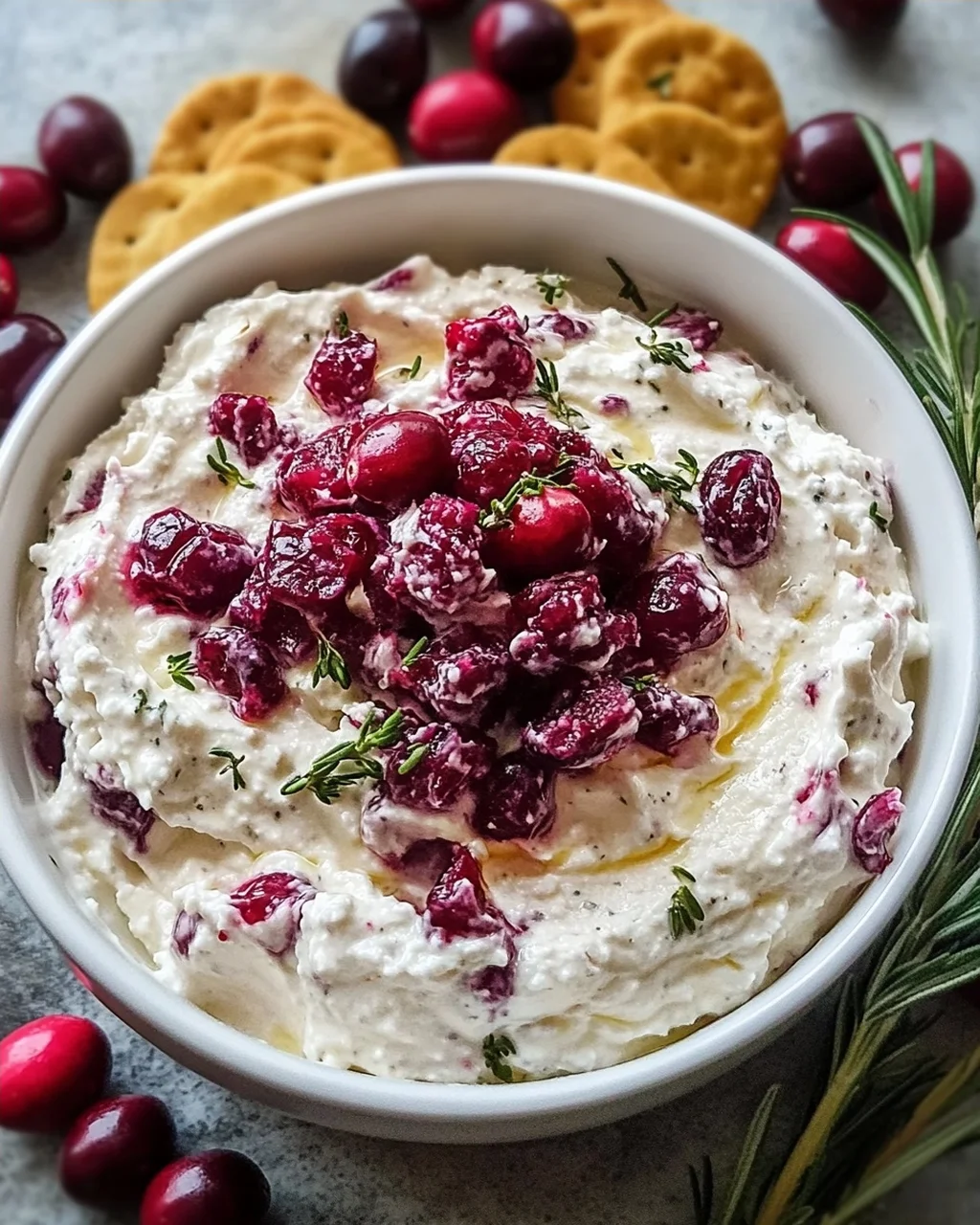 Cranberry Whipped Feta Dip: Festlicher Rezept-Hit!