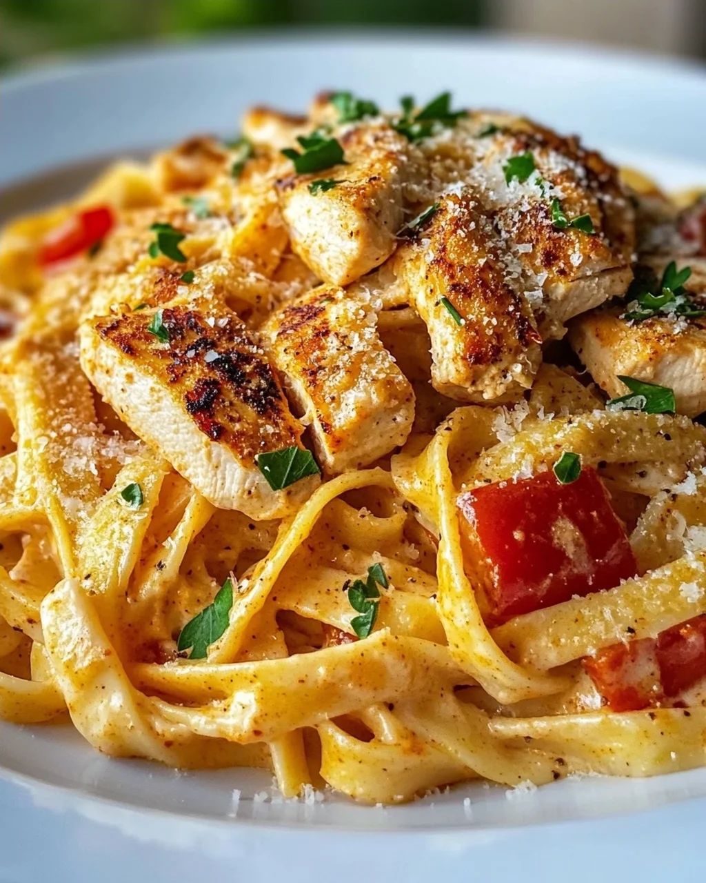 Cremige Cajun Hähnchen Pasta: Schnell & lecker genießen!