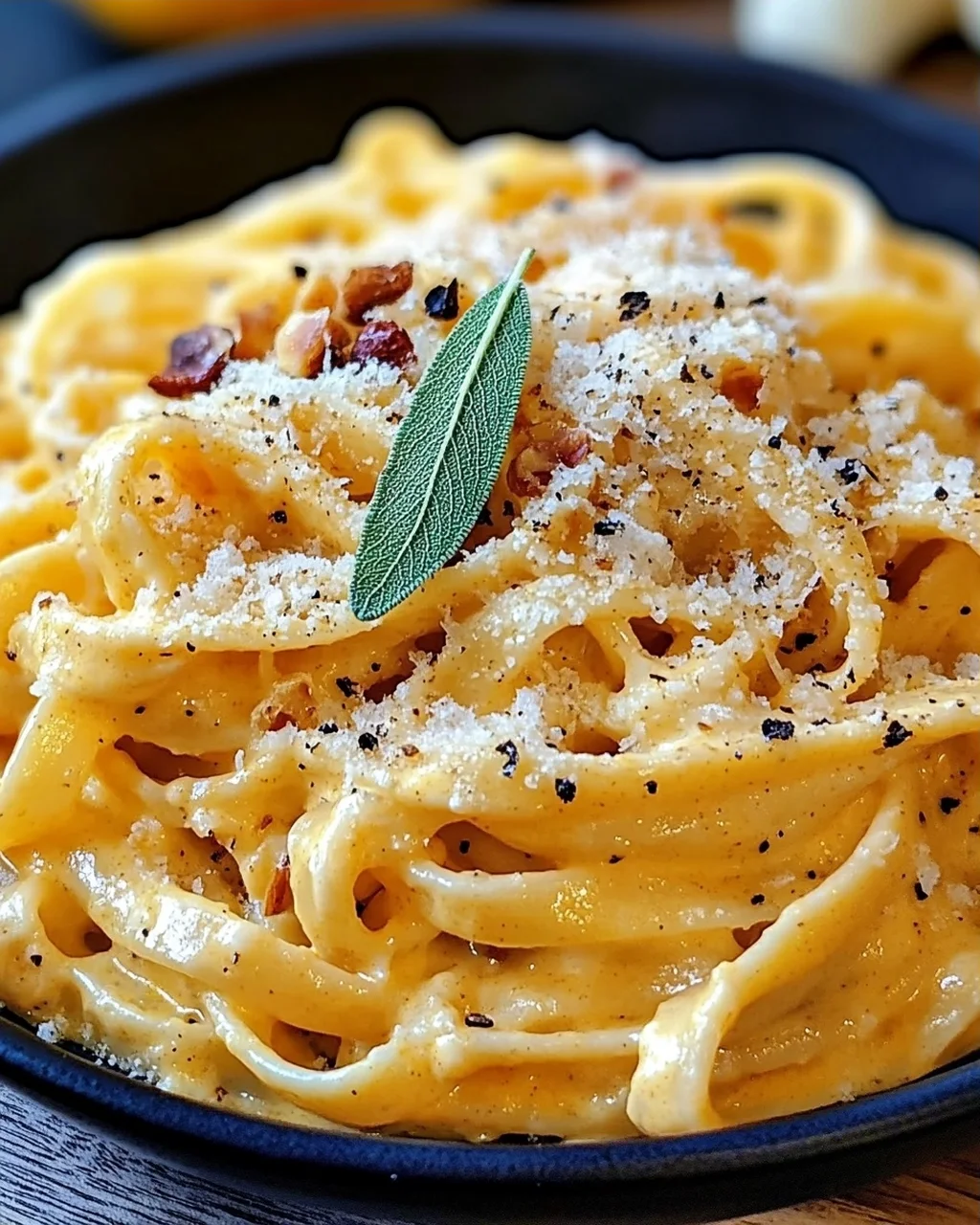 Cremige Kürbis Alfredo Pasta: Das ultimative Herbstgericht!