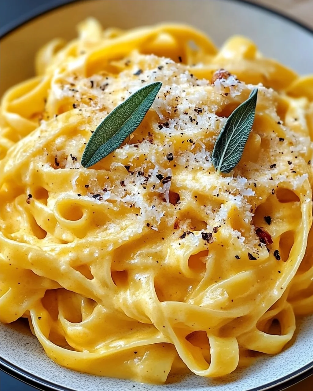 Cremige Kürbis Alfredo Pasta: Das ultimative Herbstgericht!