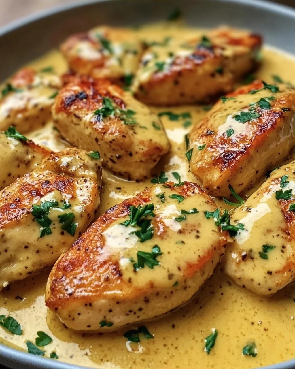 Cremiges Honig Senf Haehnchen: Einfach & unwiderstehlich!