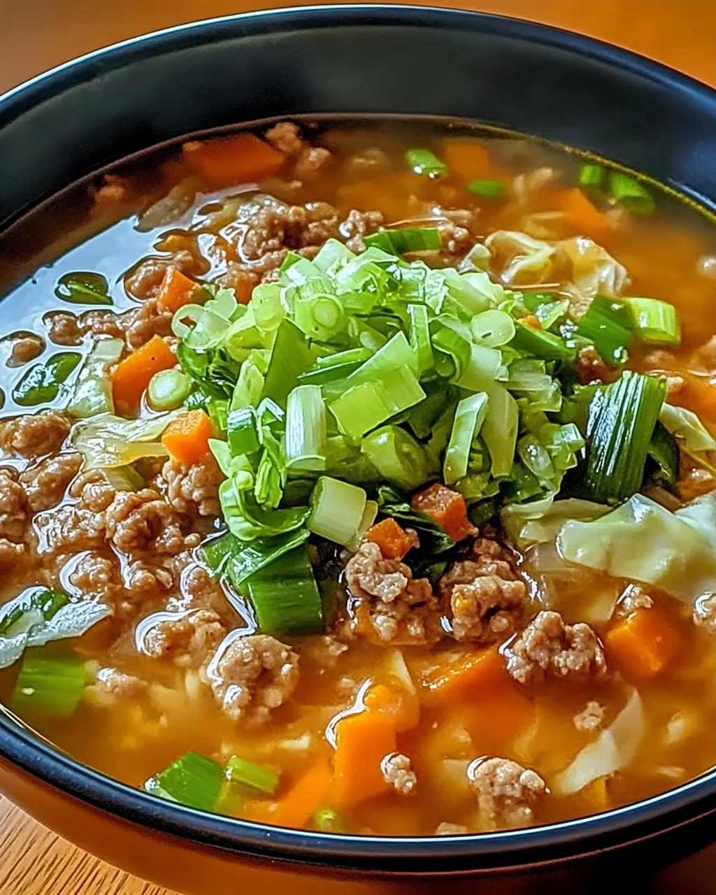 Eintopf Eierrollensuppe – Einfache Wohlfühlsuppe