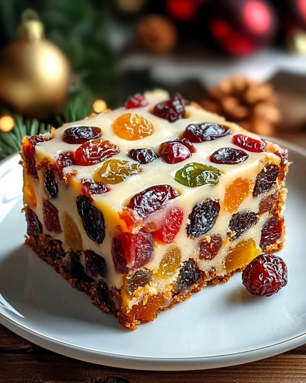 Festlicher Weihnachts-Fruchtkuchen Traybake: Ein Genuss!