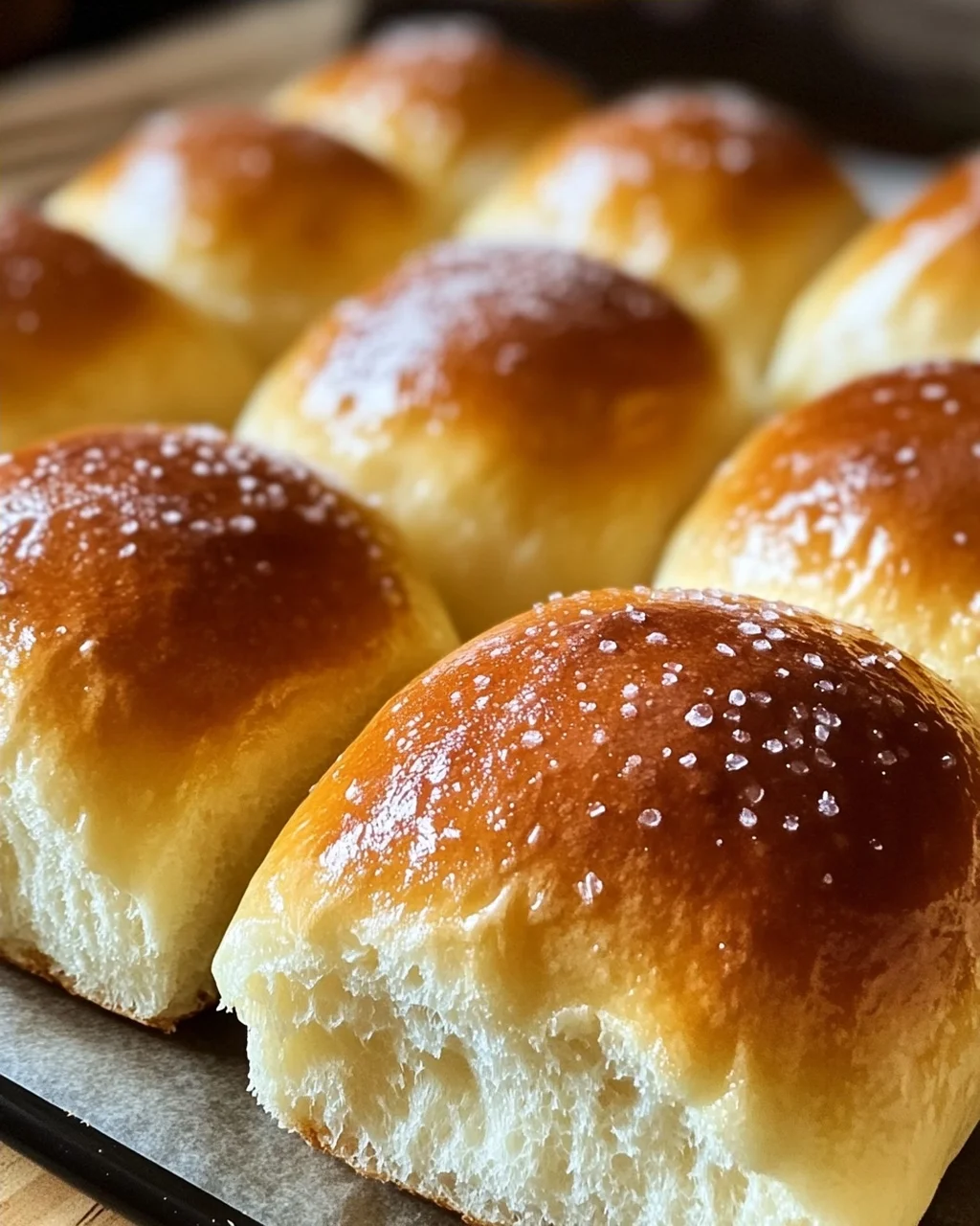 Fluffige Milchbrötchen Rezept wie vom Bäcker!