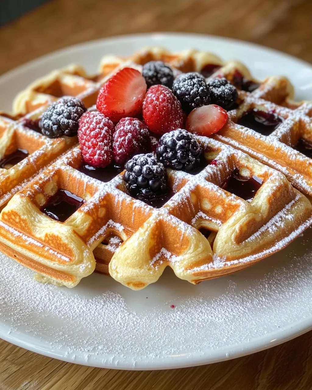 Fluffige Waffeln nach Omas Rezept