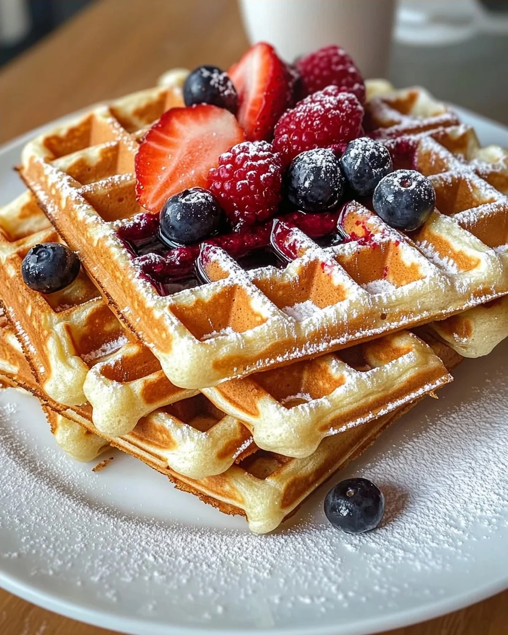 Fluffige Waffeln nach Omas Rezept