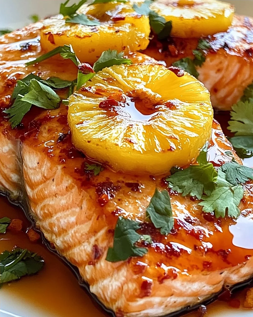 Gebratener Ananaslachs in 20 Minuten zubereitet