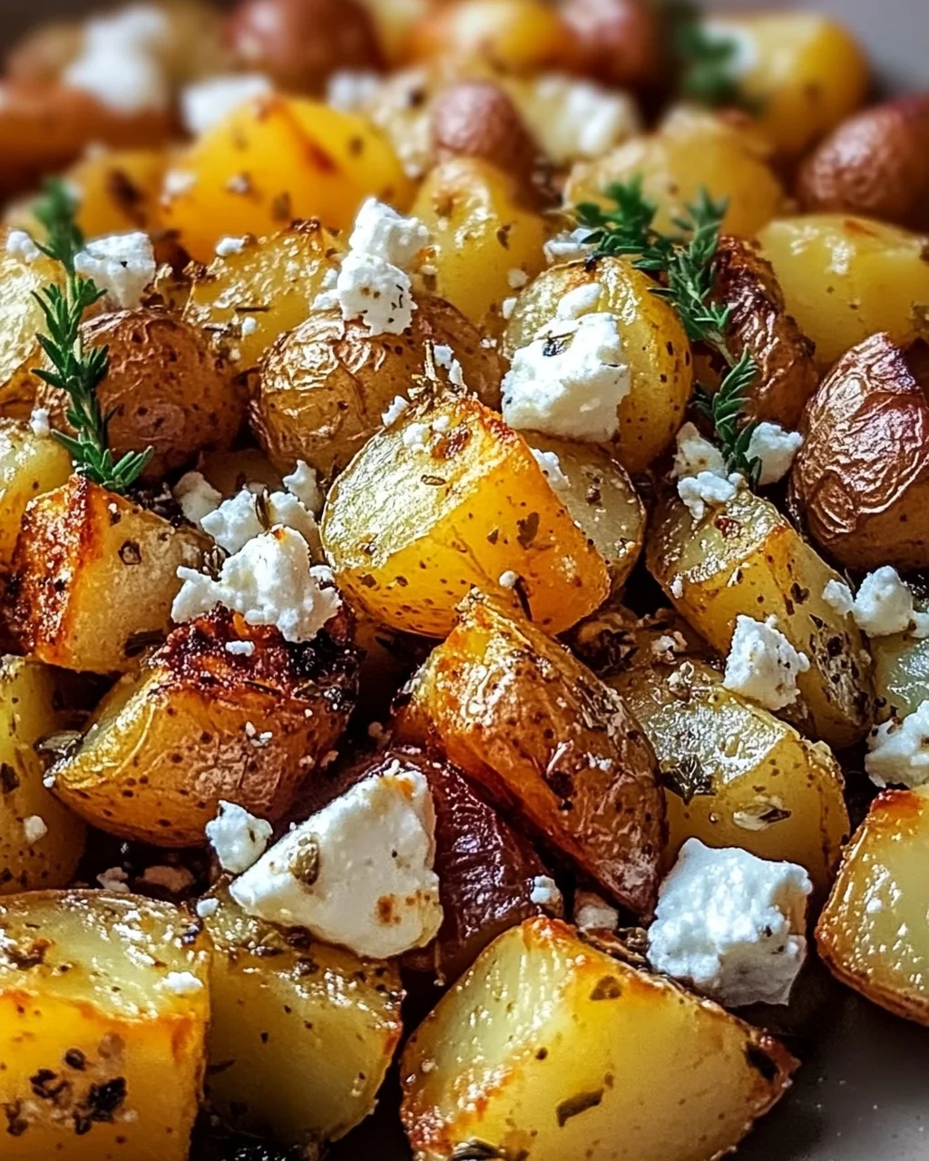 Geröstete Kartoffeln mit Feta