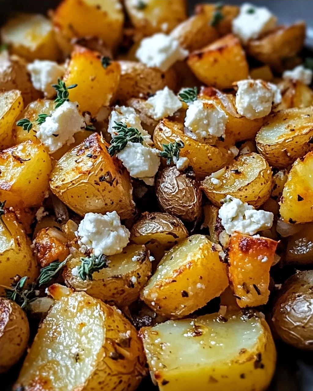 Geröstete Kartoffeln mit Feta
