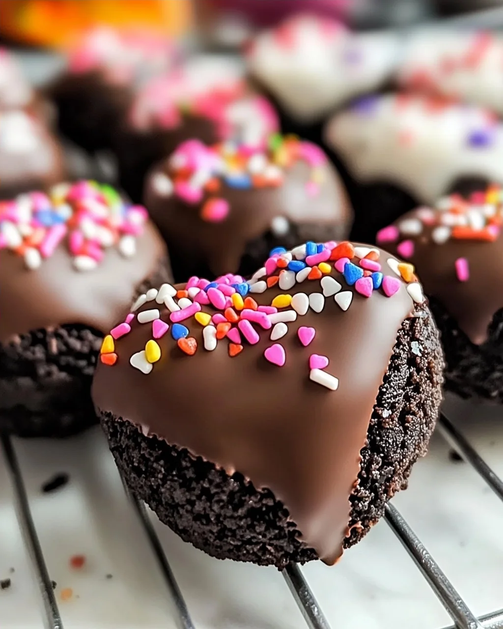 Herz Oreo Bälle: Die perfekte No-Bake Süßigkeit