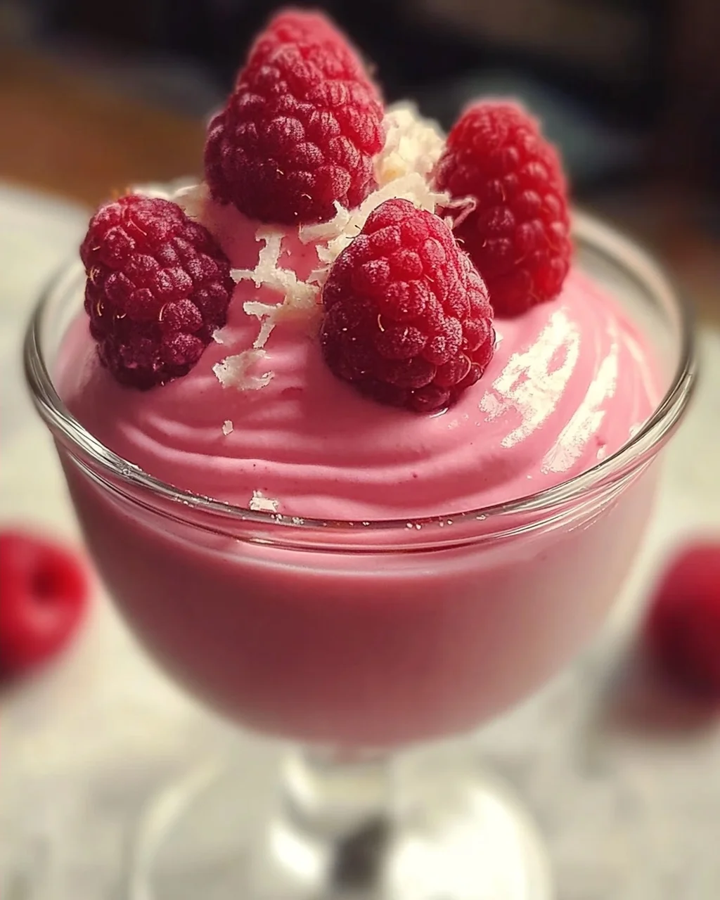 Himbeer-Joghurtmousse