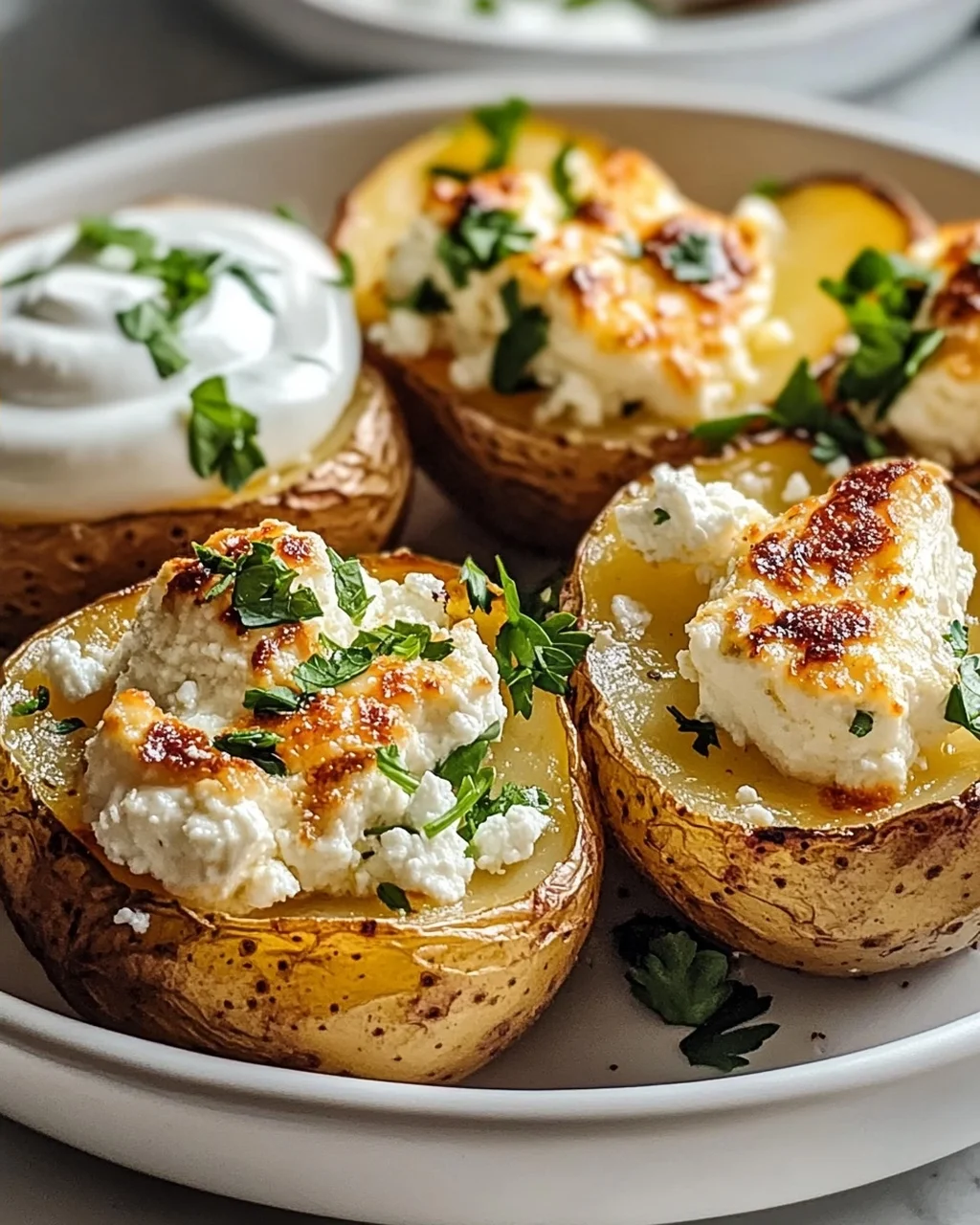 Himmlisch gefüllte Feta-Kartoffeln