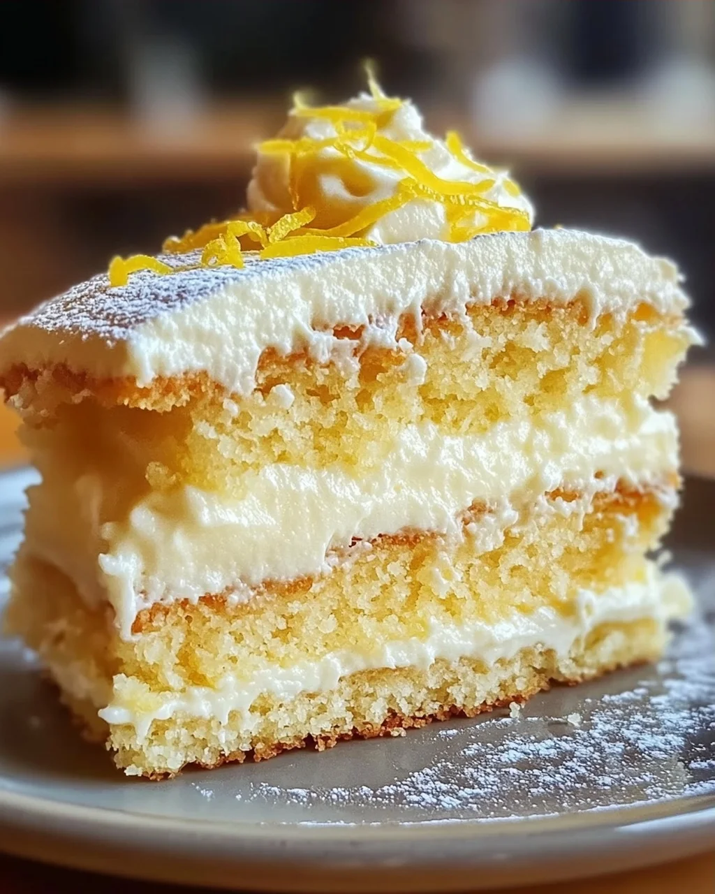 Italienisches Zitronencreme Kuchen Rezept