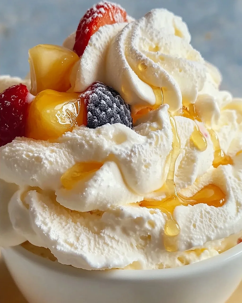 Joghurt Eis ohne Eismaschine Rezept