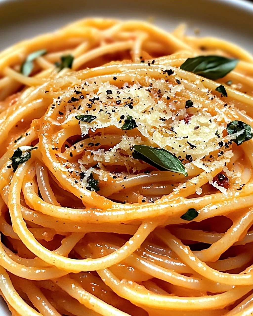 Knoblauch-Parmesan-Nudeln