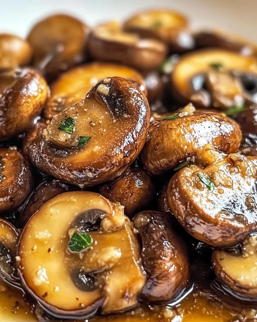 Knoblauchbutter-Miso-Pilze in 30 Minuten zubereiten