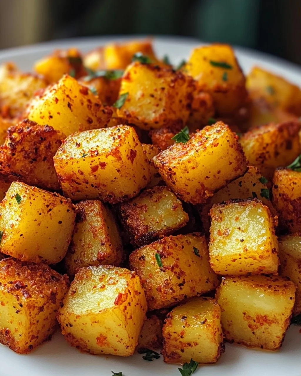 Knusprige Kartoffelwürfel mit Paprika – Einfach & Lecker!