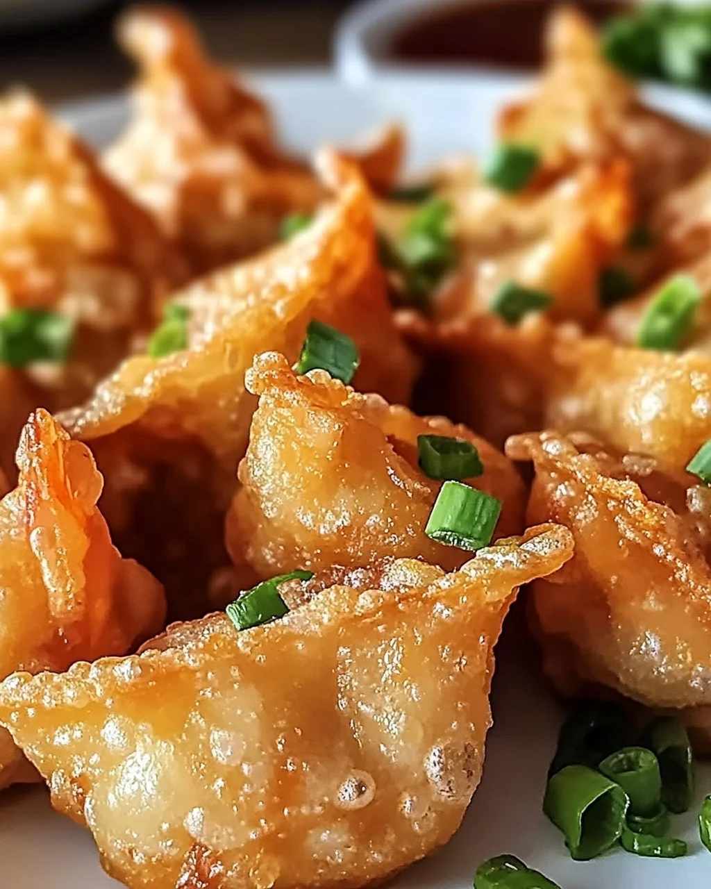 Knusprige Wontonteig-Wraps mit Garnelen ganz einfach