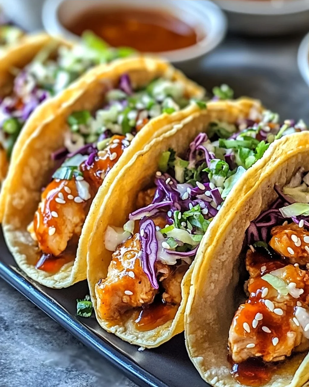 Krosse Applebee’s Hähnchen Wonton Tacos selber machen