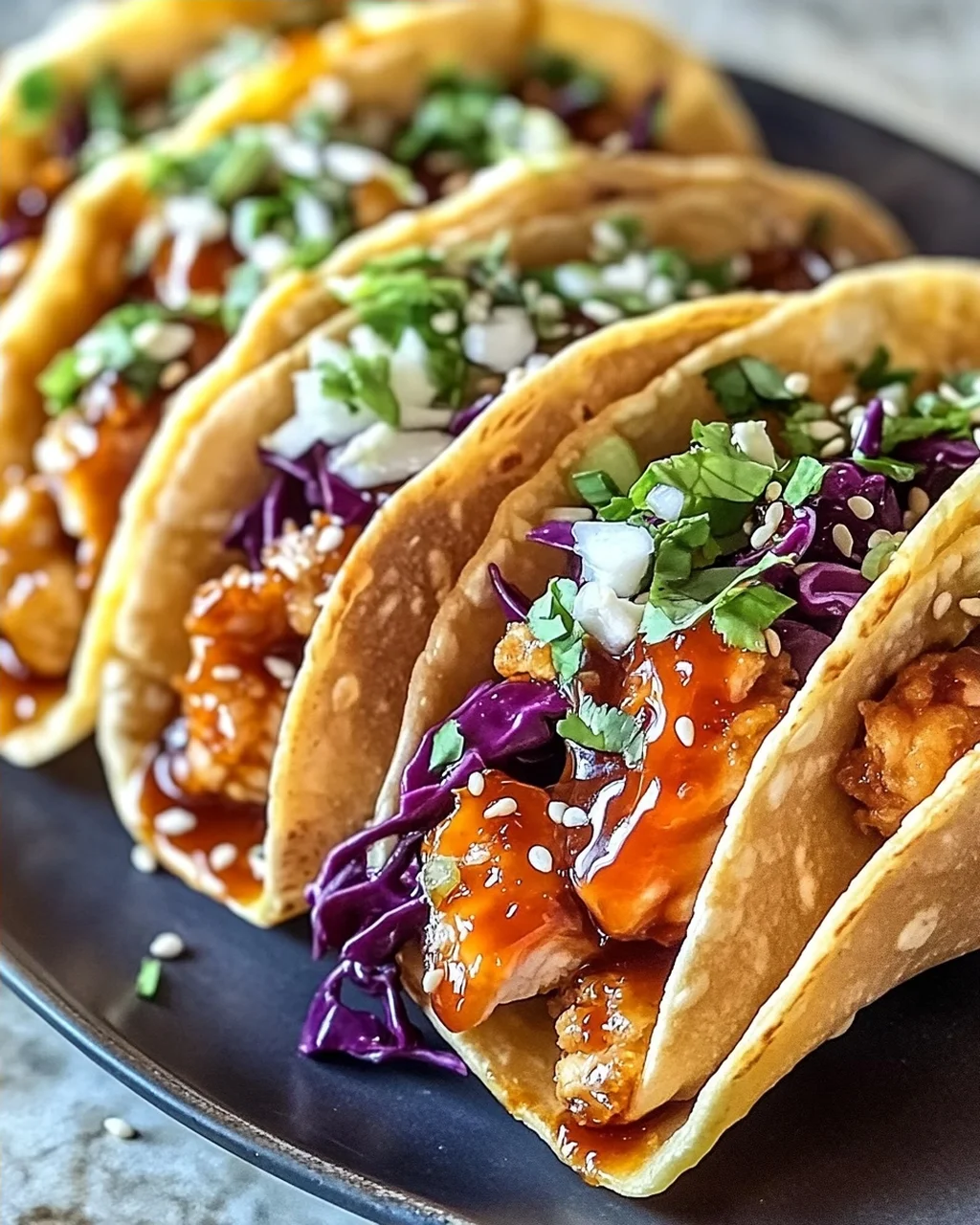 Krosse Applebee’s Hähnchen Wonton Tacos selber machen