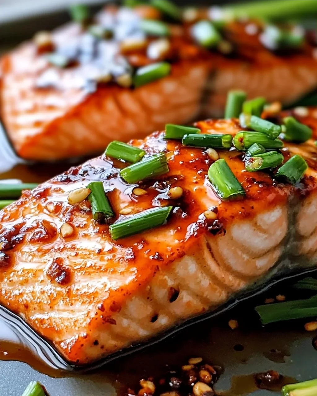 Lachs mit thailändischer Süß-Chili-Glasur schnell zubereiten