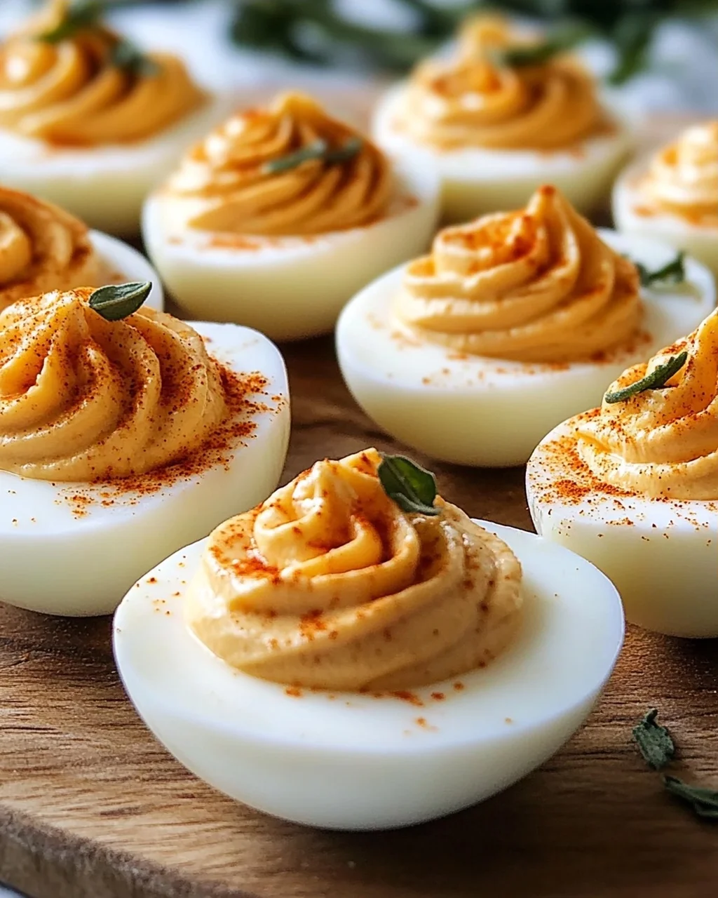 Leckere Thanksgiving Deviled Eggs – Ein Fest für den Gaumen!
