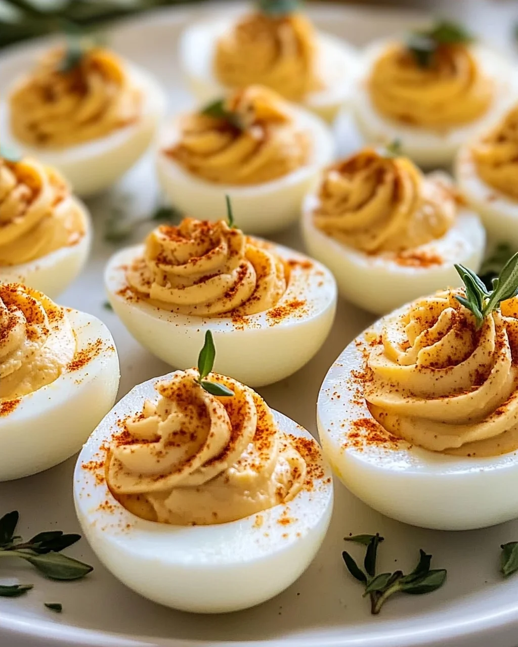 Leckere Thanksgiving Deviled Eggs – Ein Fest für den Gaumen!