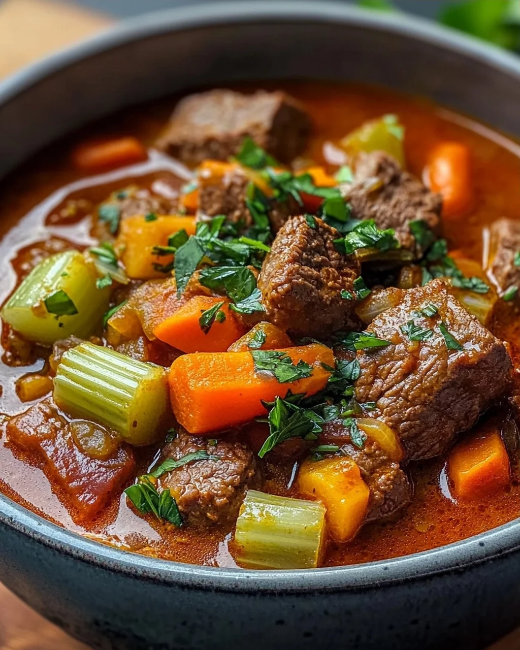 Leckeres marokkanisches Rindfleisch-Eintopf Rezept entdecken!