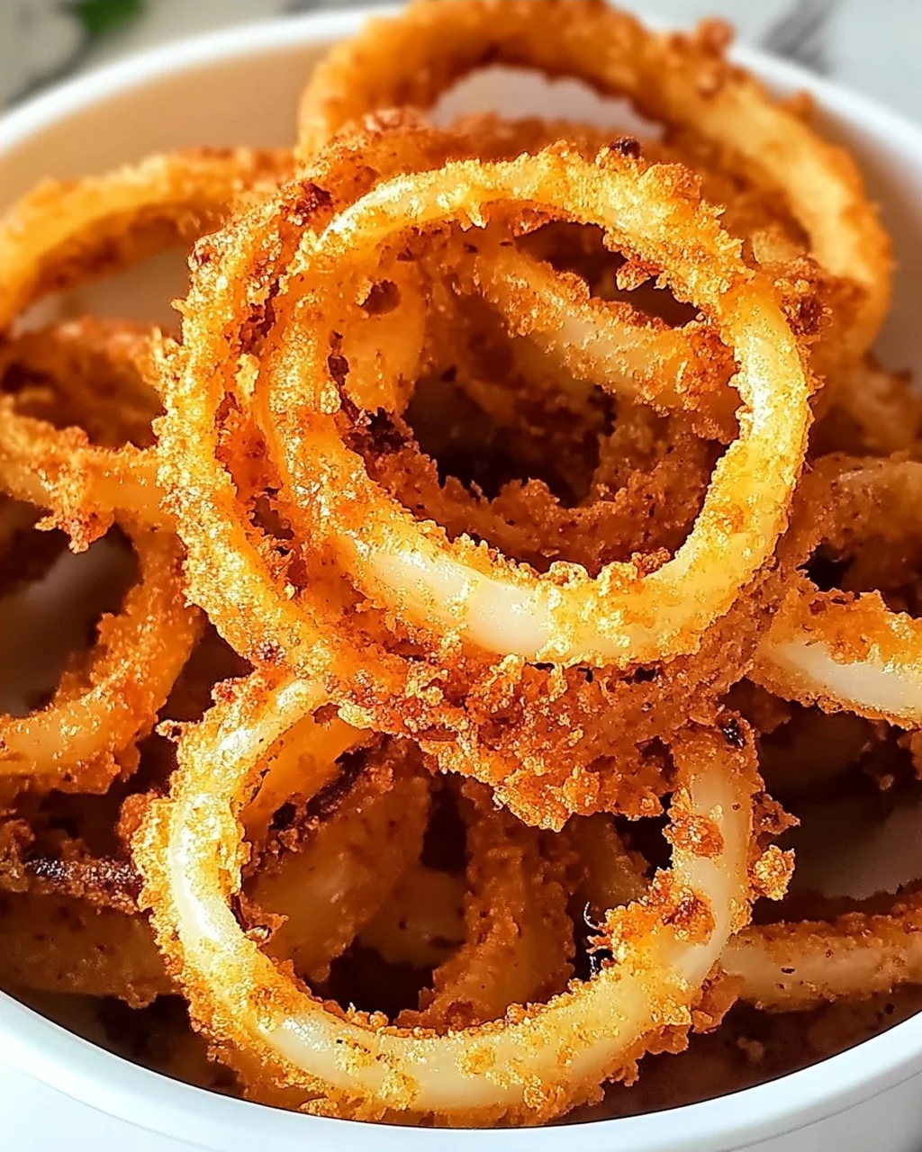 Luftfritteuse knusprige Zwiebeln ganz einfach selbst gemacht