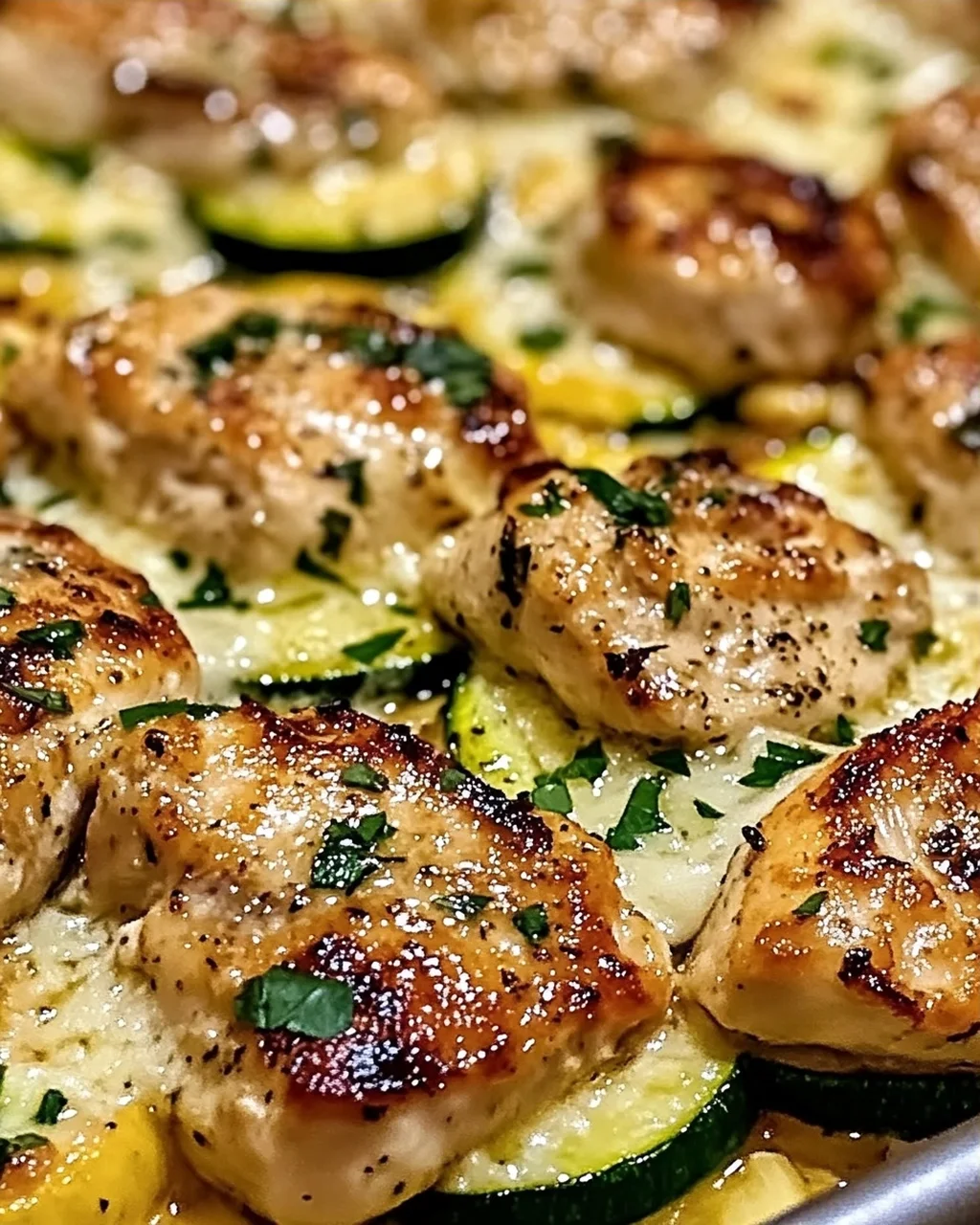 Mediterranes Hühnchen Zucchini: Gesund und Lecker