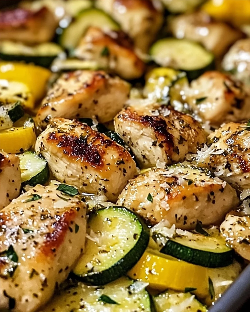 Mediterranes Hühnchen Zucchini: Gesund und Lecker