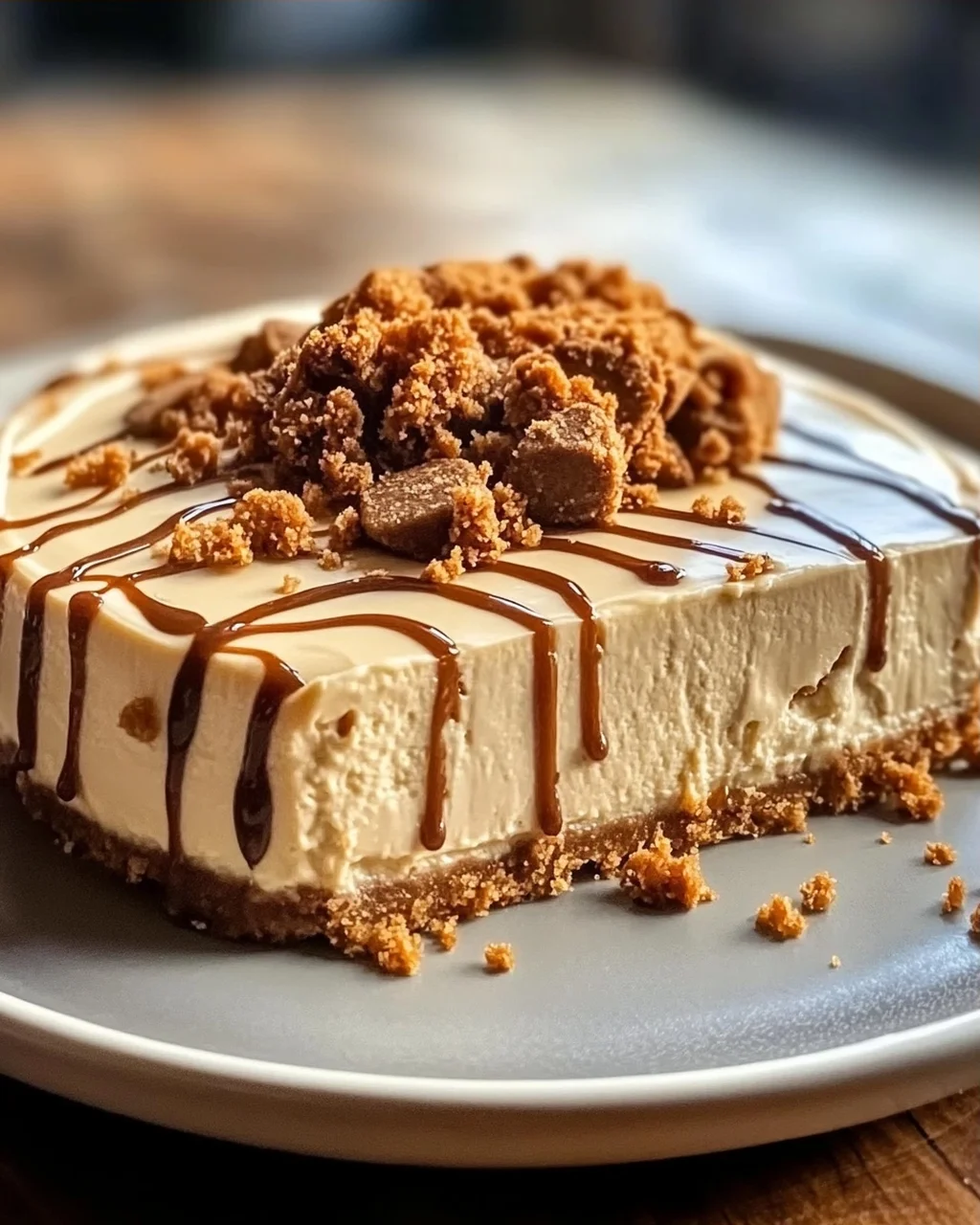 No-Bake Biscoff Käsekuchen für jeden Anlass
