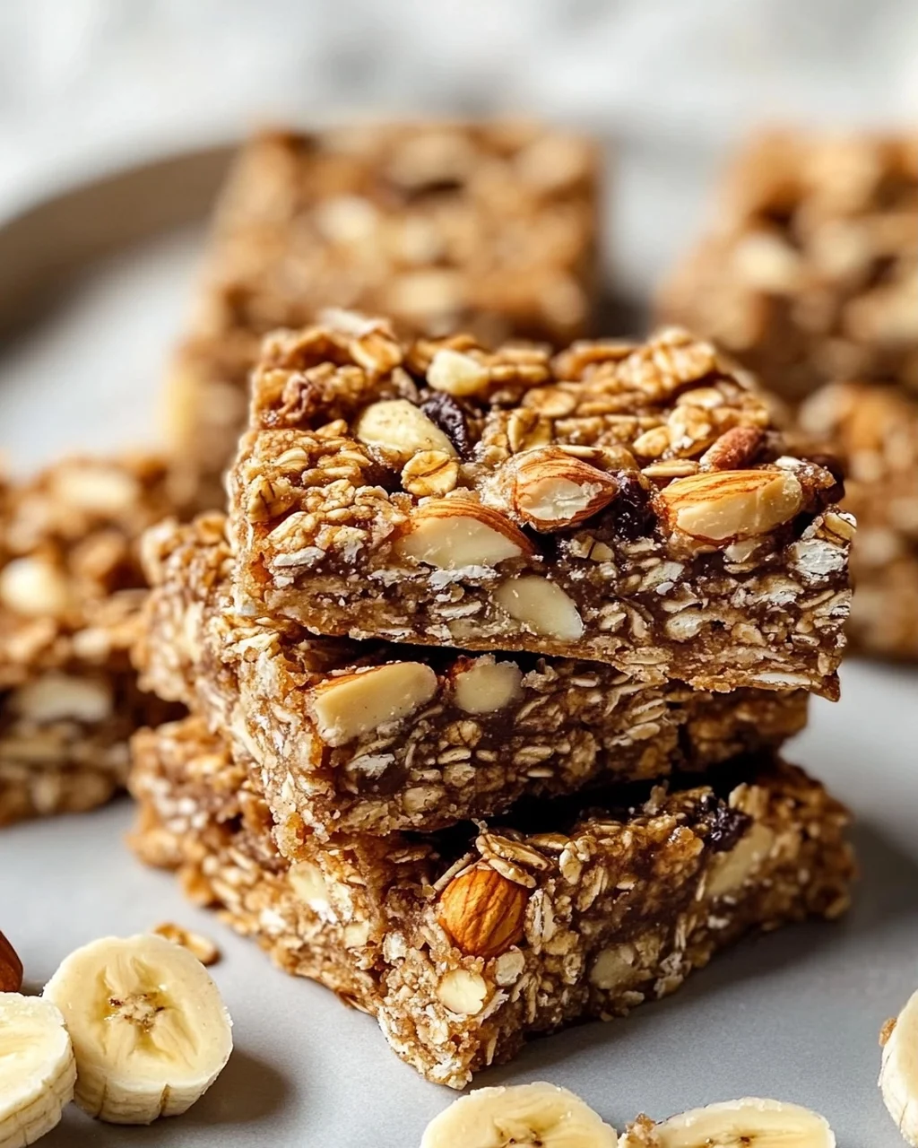Nussige Bananen Hafer Riegel – Gesunder Snack für jeden Tag!