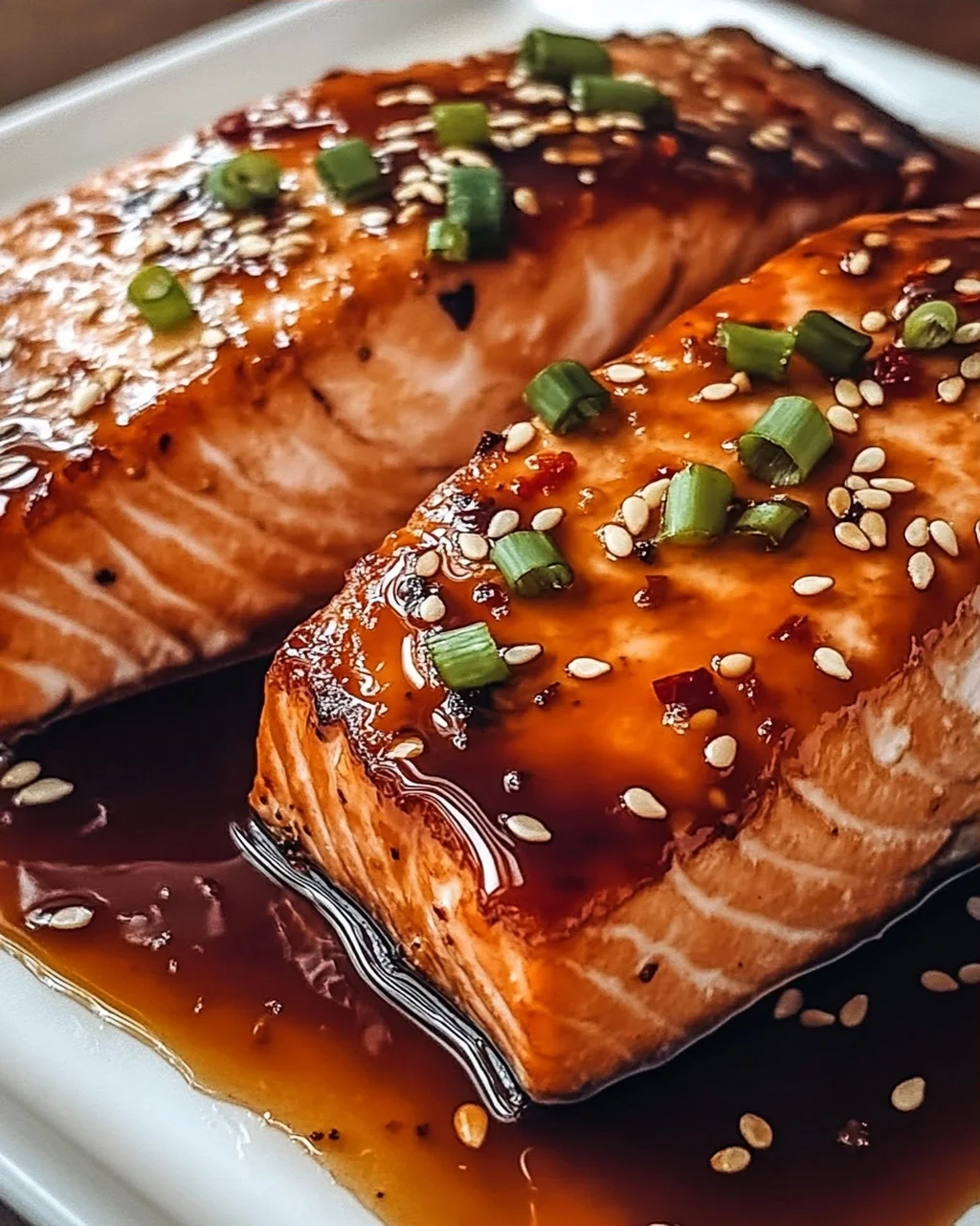 Orangen-Teriyaki-Lachs ganz einfach zubereiten