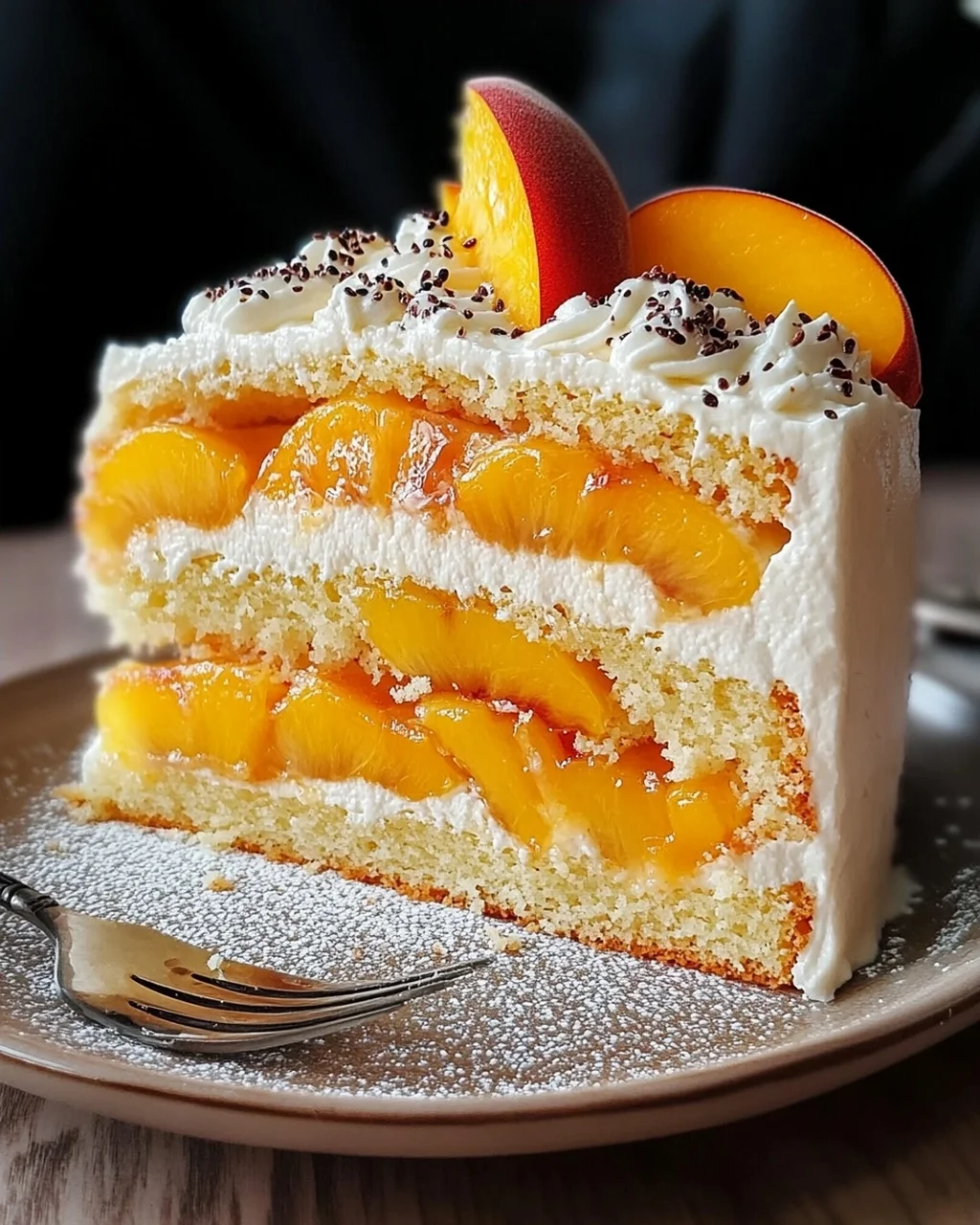 Pfirsich-Maracuja-Torte