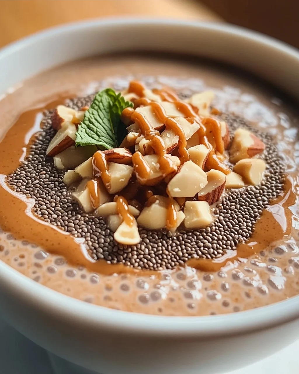 Proteinreicher Erdnussbutter Chia Pudding: Dein Power-Frühstück!