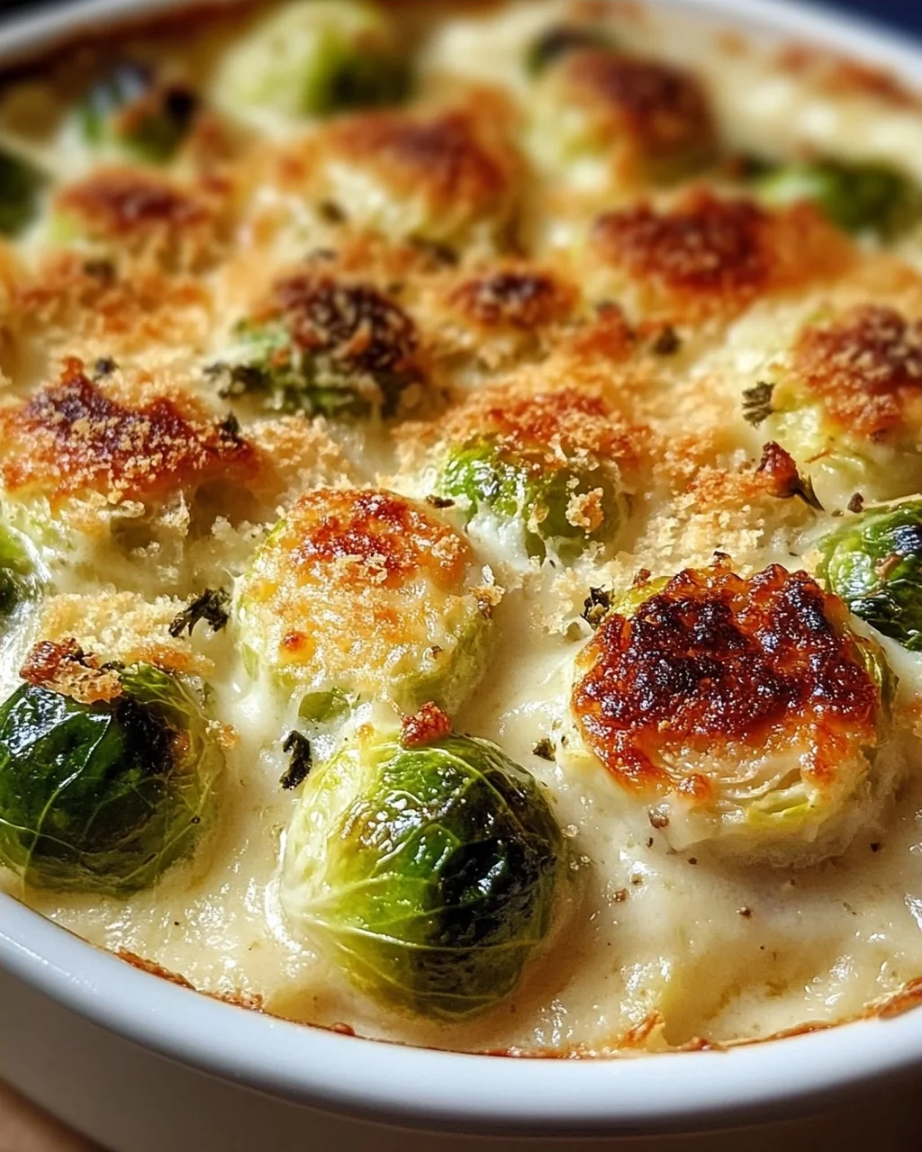 Rosenkohl-Gratin
