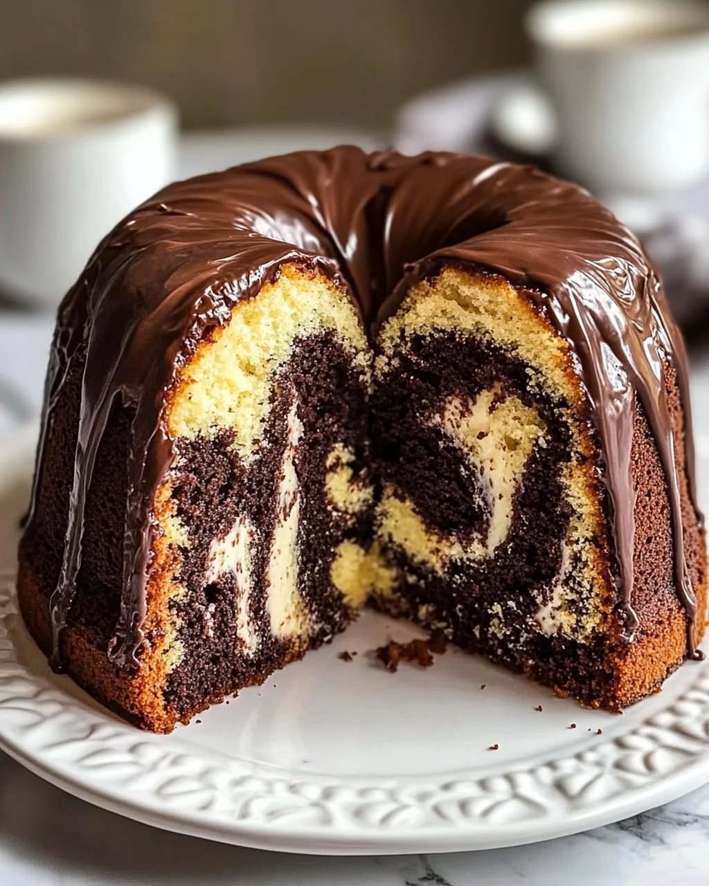 Saftiger Marmorkuchen einfach selber backen