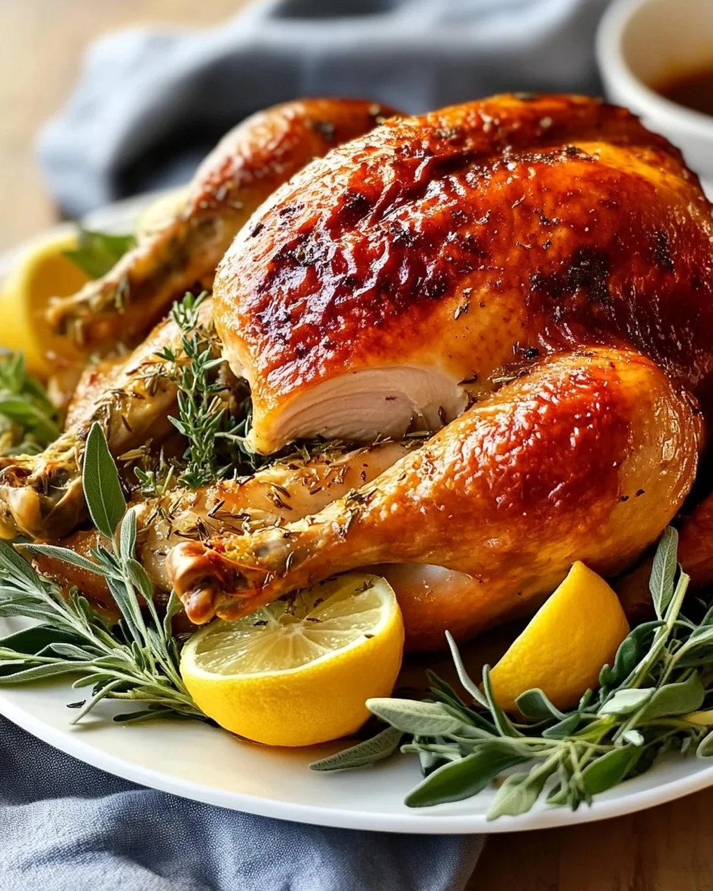 Saftiges Thanksgiving Truthahn Rezept