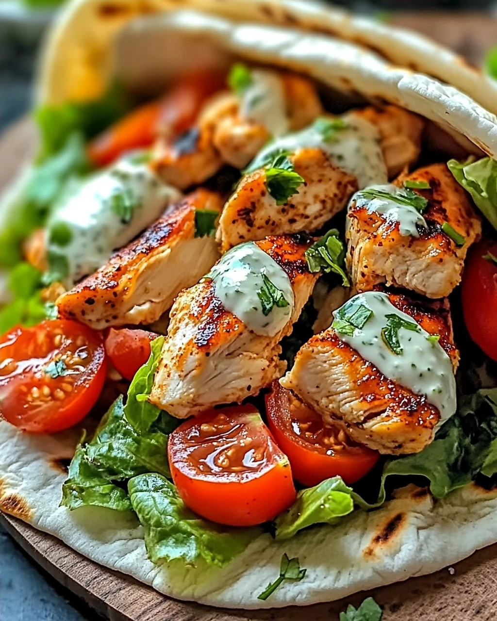 Schnelle Hähnchen Gyros für den perfekten Abend