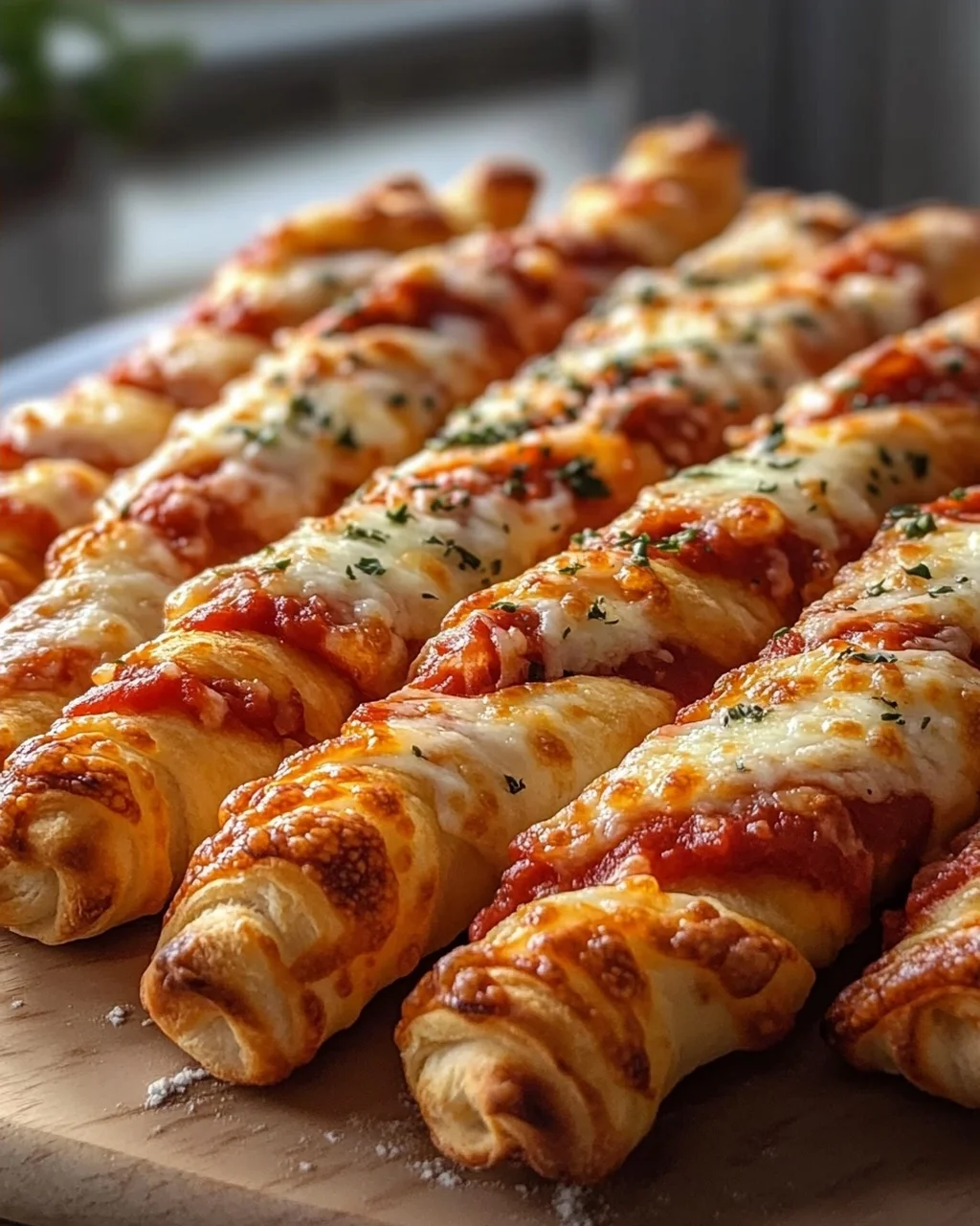 Schnelle Pizzastangen: Blitzrezept für Käsegenuss!